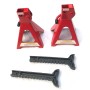 [US Warehouse] 2 PCS Steel Vertical Jack Bracket Car Repair Tool, Bearable Weight: 2 Tons